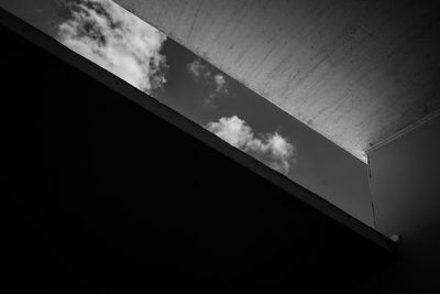 Low angle view of sky