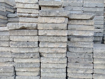 Full frame shot of stone wall