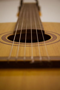 Close-up of guitar