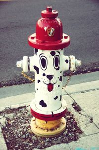 Close-up of fire hydrant