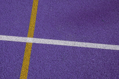 Minimalistic picture of a sports field / basket ball court