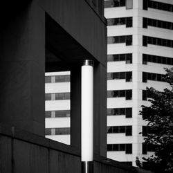 Low angle view of modern building