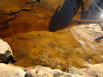 View of rock formation