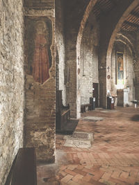 Entrance of historic building