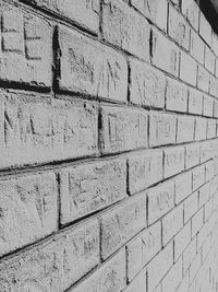 Full frame shot of brick wall