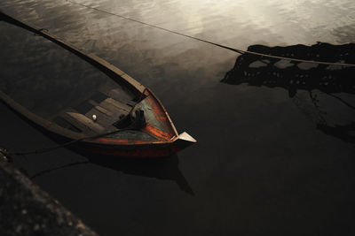 Low angle view of car