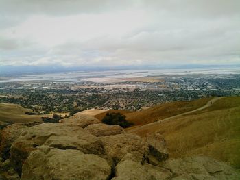 Aerial view of cityscape