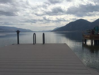 Okanagan lake be pre jump in