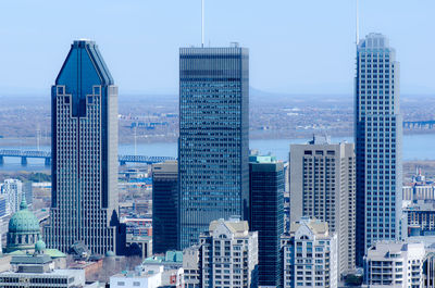 Skyscrapers in city