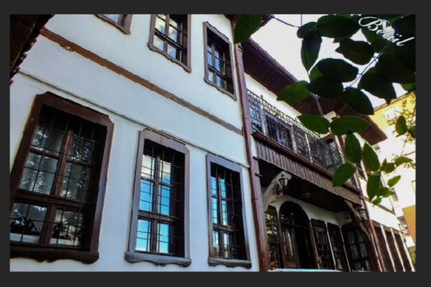 window, architecture, building exterior, low angle view, built structure, sky, no people, outdoors, day, balcony