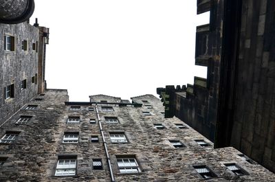 Low angle view of buildings against sky