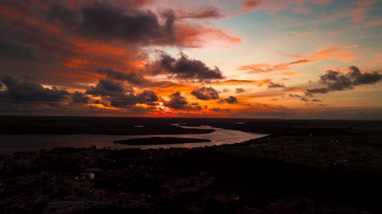 sky, water, sunset, cloud - sky, scenics - nature, sea, beauty in nature, beach, tranquility, horizon, tranquil scene, horizon over water, no people, nature, land, idyllic, dramatic sky, environment, orange color, outdoors, ominous