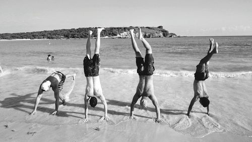 People on beach