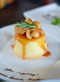 Close-up of cake in plate