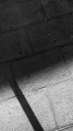Close-up of shadow on ground