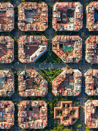 Full frame shot of buildings in city