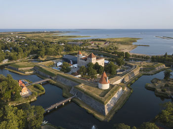 The kursessaare castle in saaremaa, estonia