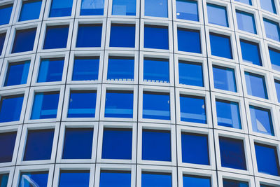 Full frame shot of building with windows