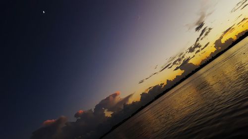 View of sky at sunset