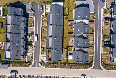 Residential development aerial. aerial view