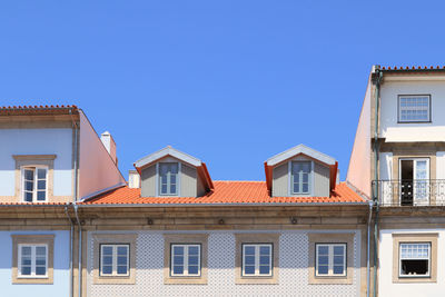 Low angle view of building against sky