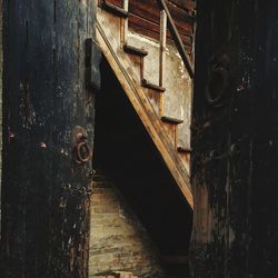 Low angle view of old building