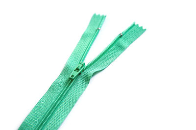 Close-up of a rope on white background