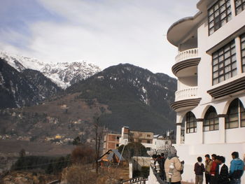 View of buildings in city