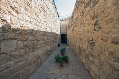 View of old building