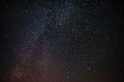 Full frame shot of star field