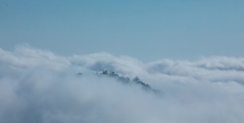 Low angle view of cloudscape against sky