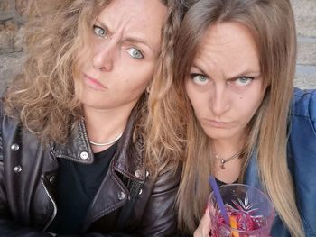 Portrait of beautiful woman