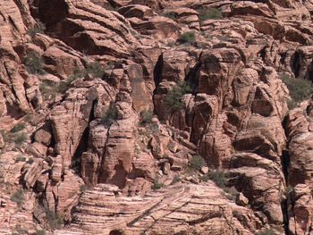 Full frame shot of rock formation