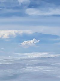 Scenic view of cloudscape against sky