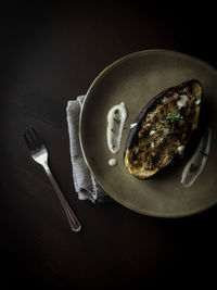 Stuffed eggplant