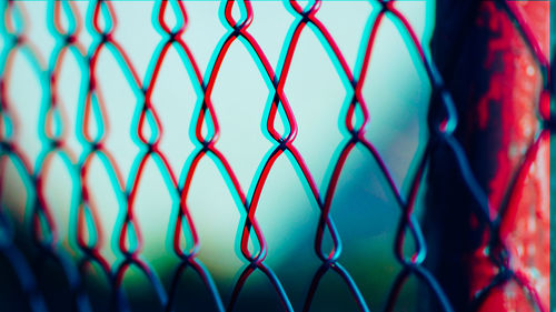 Full frame shot of chainlink fence