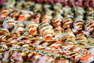 Close-up of candies for sale