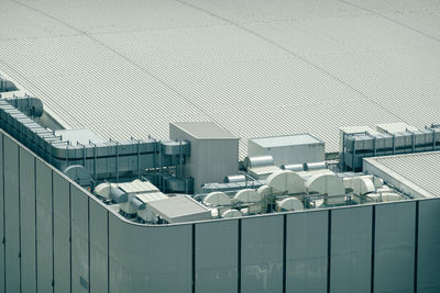 Heating, ventilation and air conditioning systems installed on rooftop, hvac systems 