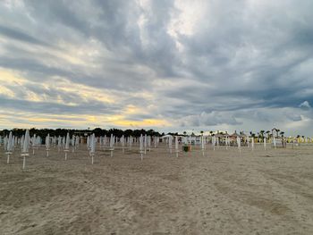 Group of people on beach