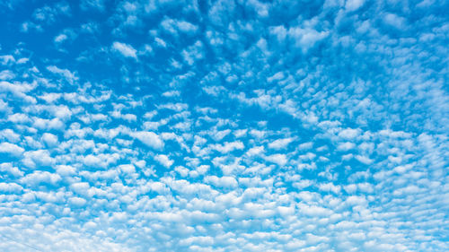 Low angle view of clouds in sky