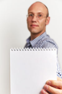 Portrait of man