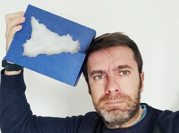 Portrait of man wearing sunglasses