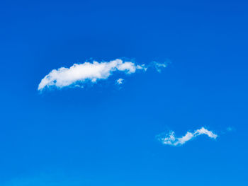 Low angle view of clouds in sky