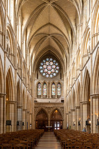 Interior of cathedral