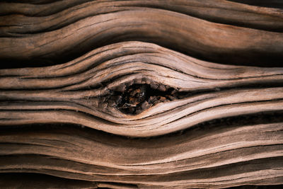 Full frame shot of wood