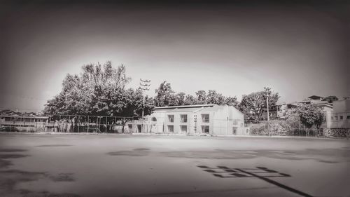 View of building in winter