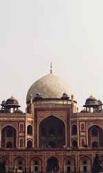 View of cathedral against clear sky