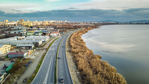 Burgas and its lakes