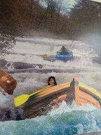 People enjoying in water