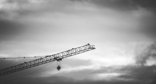 Construction site against sky